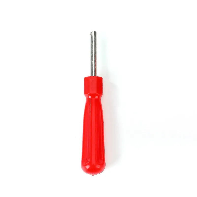 Single-head aluminium alloy twist valve wrench showing three colour style options