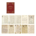 Foams simulation paper pack Fleeting Series 10 sheets eight colour options for gift decoration