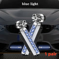 2Pcs wind energy LED daytime running light lamp strip with RGB colors for car or motorcycle styling