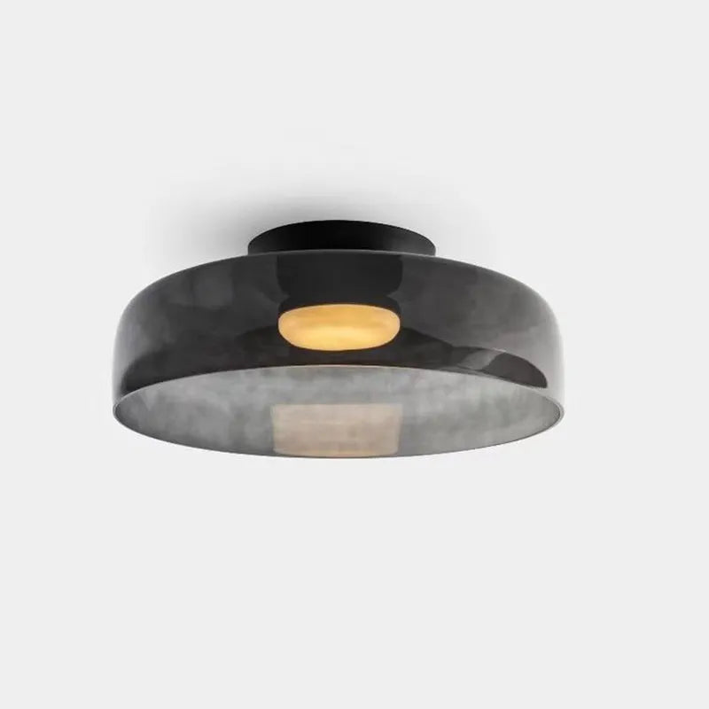 Modern simplicity wall lamp D420 H110 in orange colour for corridor or balcony