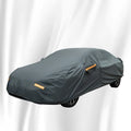 Gray PVC chemical fibre car cover for Volkswagen with rainproof and heat insulation features