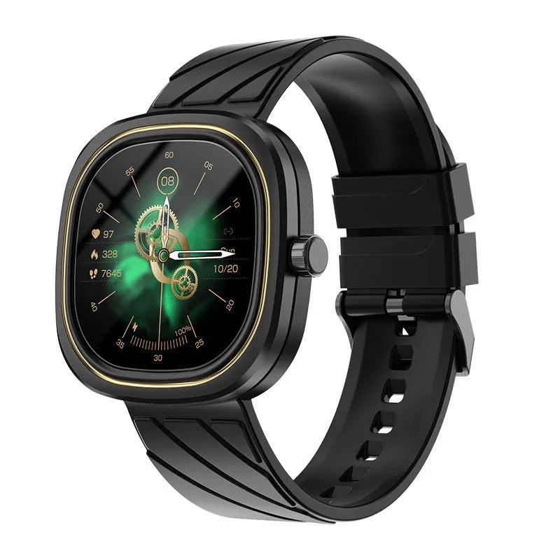 Fashion Bluetooth smart bracelet sports watch with 1.32-inch screen on silicone wristband