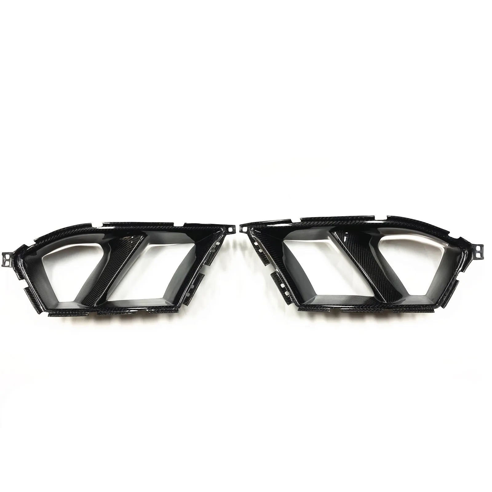 Dry carbon fiber front bumper grille for BMW M3 M4 G80 G82, 3K weave, black