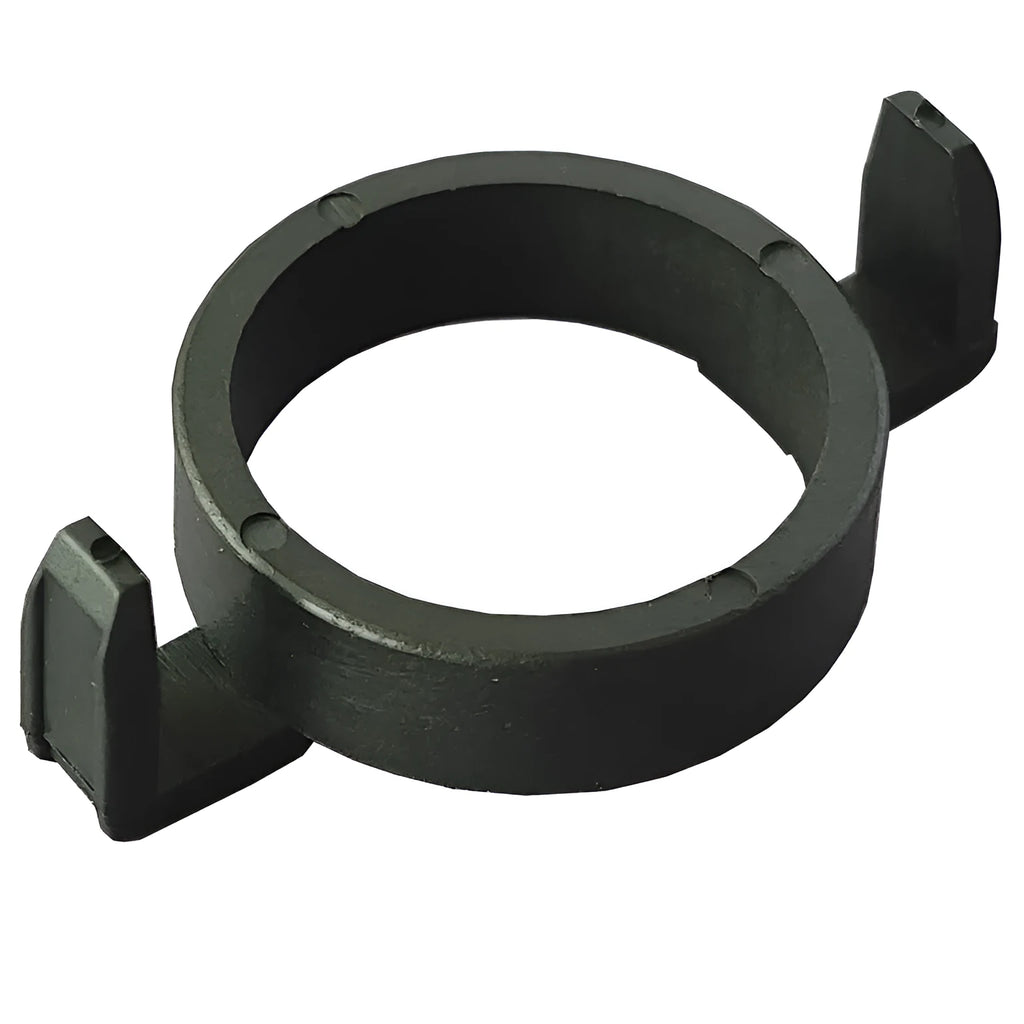 Car LED headlight card holder in L10 colour made from stainless steel and PA66G15 materials