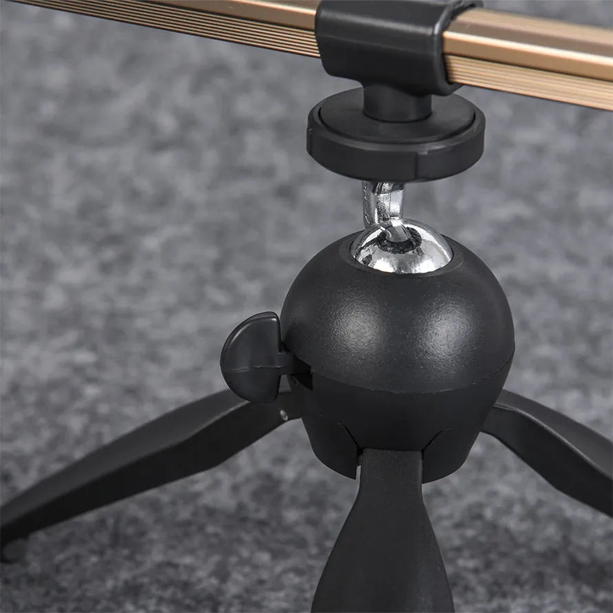 Aluminium alloy ice fishing triangle rod holder bracket supporting small fishing rod