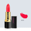 Moisturising lipstick lip gloss tube in 10 colours including coral red and babie pink