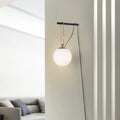 Nordic modern glass wall lamp in European style with three light colour options.