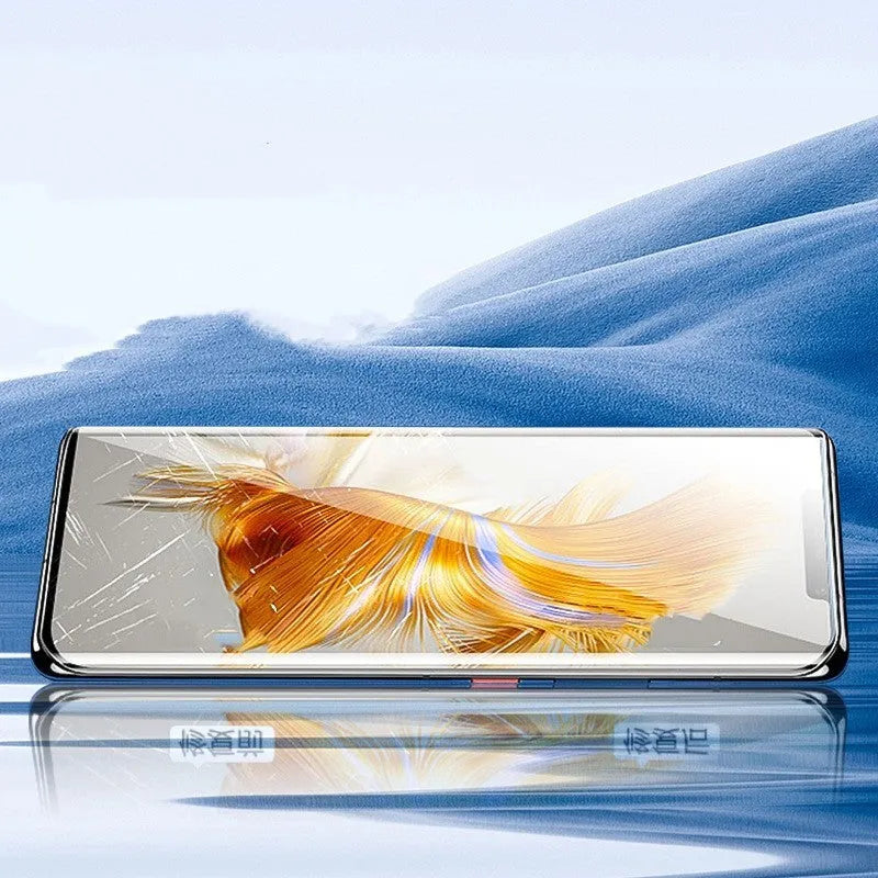 TPU screen protector and application tool for Huawei Mate60 and Mate60Pro phones.