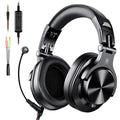 OneOdio over-ear wired headphones with 40mm drivers in black or red colour