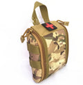 Tactical medical kit in ACU, Black, CP, Green, or Khaki with first-aid supplies and basic medicines.