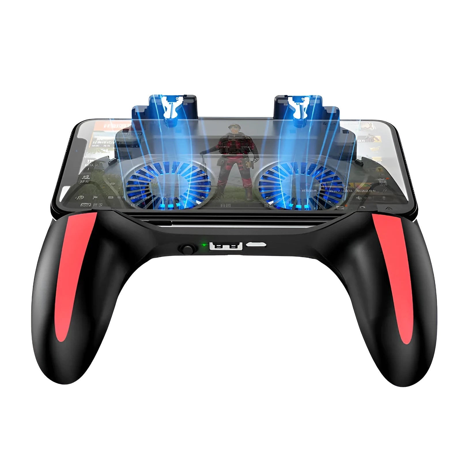 H10 game controller for mobile phones with touch screen interface and ABS construction