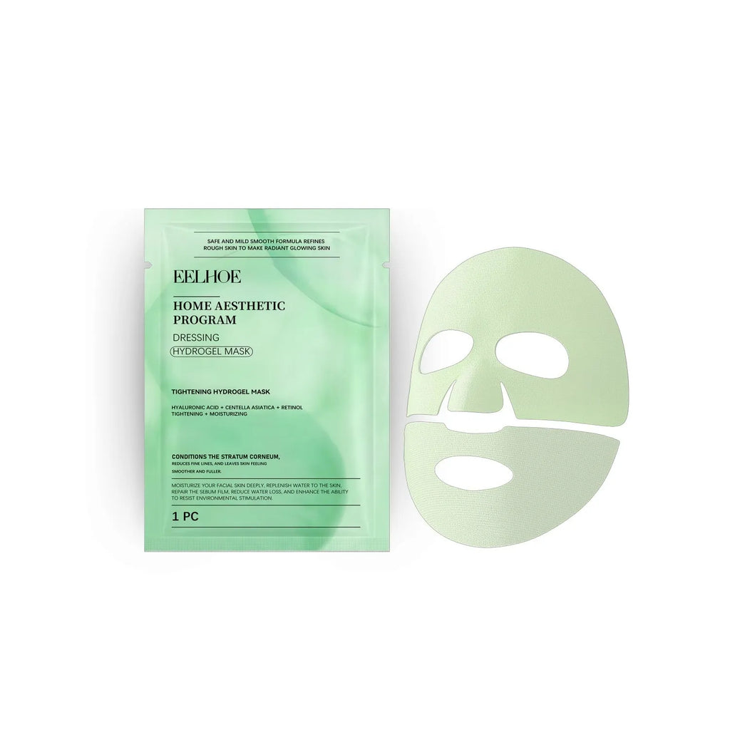 Retinol hydrating sheet face mask with hyaluronic acid and Centella asiatica in foil packet
