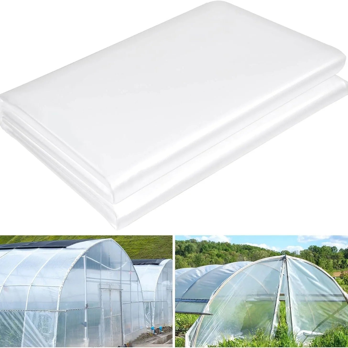 Plastic greenhouse cold proof film for vegetable sheds in 4x8 metre size