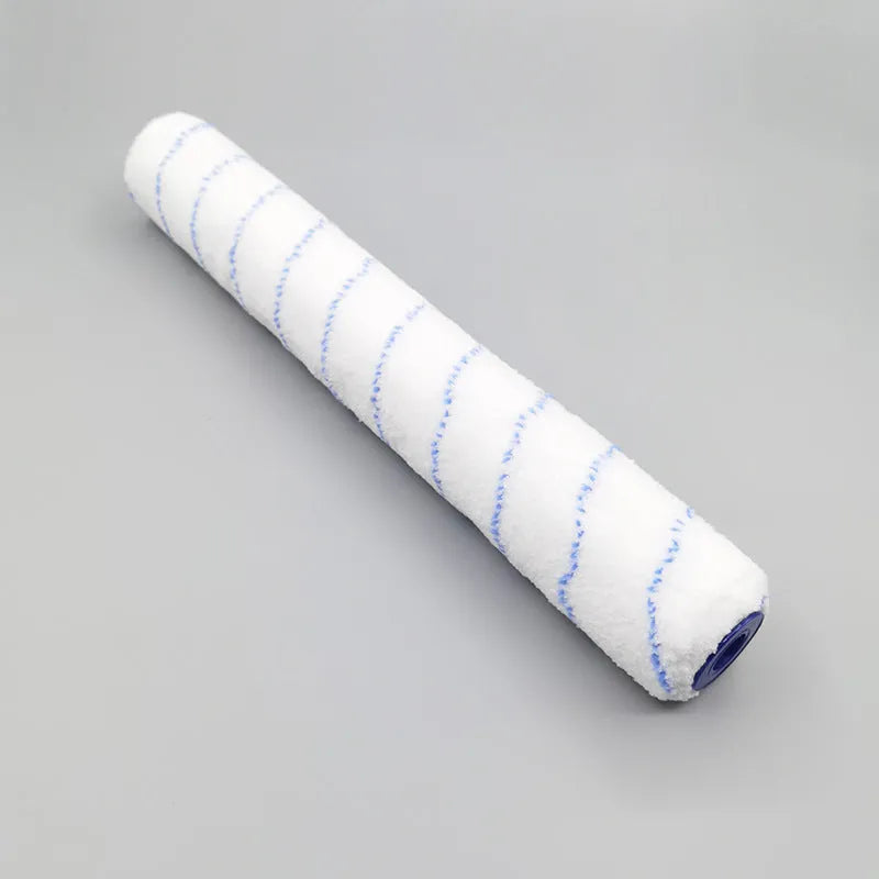 18-inch lengthened paint roller with long medium and short brush heads for wall painting