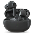 Black and white Pro4 Bluetooth headset with charging case and cable