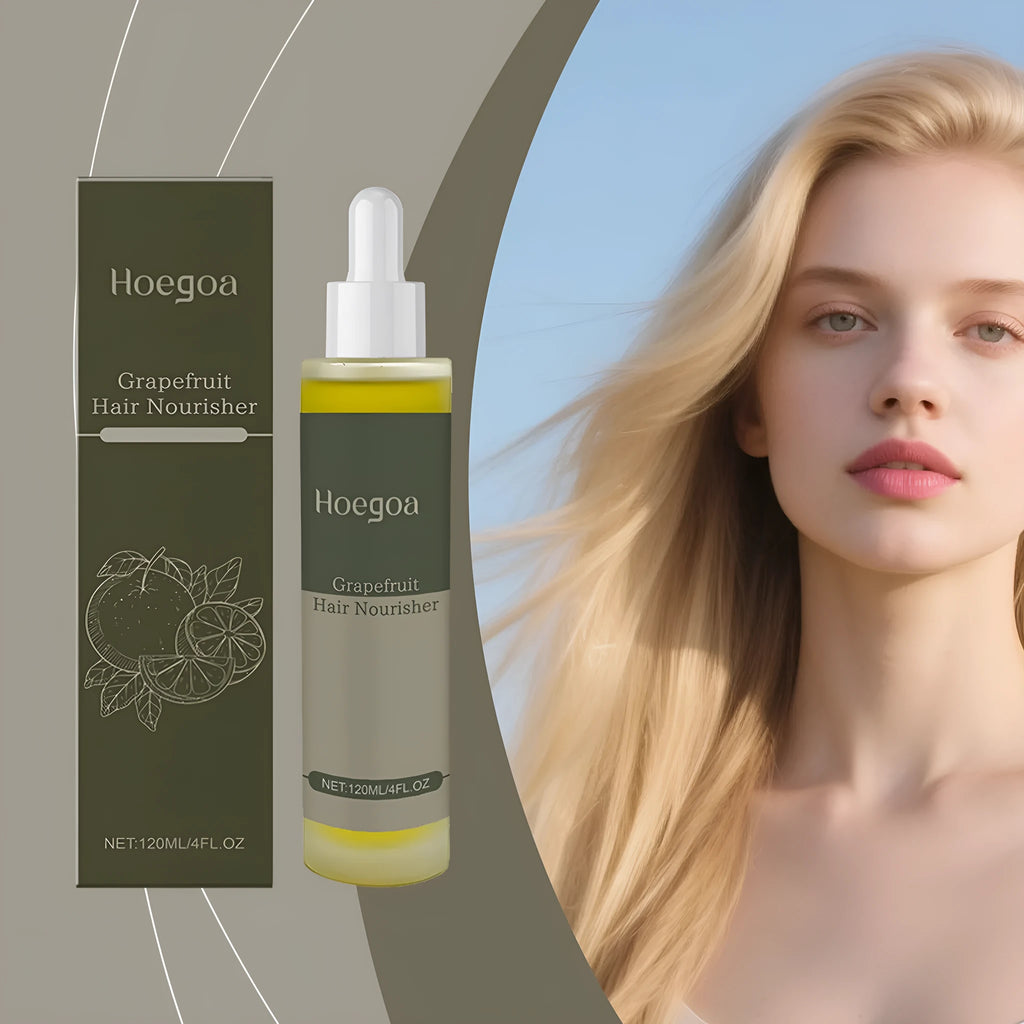 120ml bottle of Grapefruit Hair Conditioner with botanical oils including grapefruit seed, rosemary, and ginger root