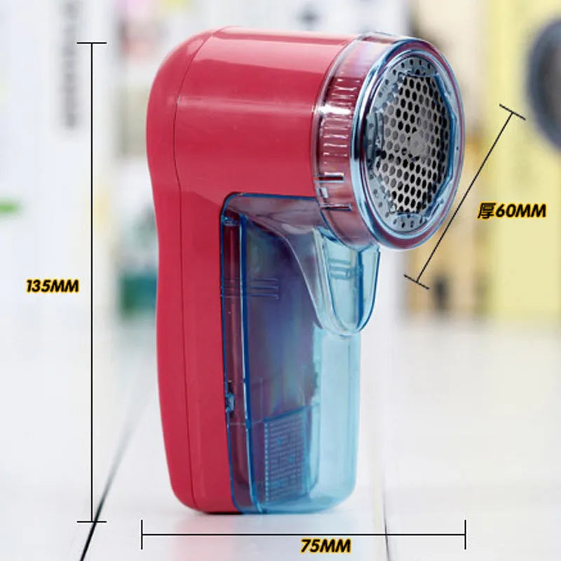 Portable electric lint remover device for clothing and sweaters with compact handheld design