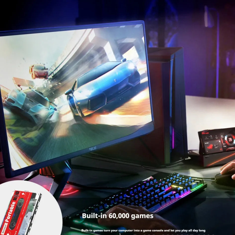 External mechanical plug-and-play mobile game hard disk with USB cable and storage box