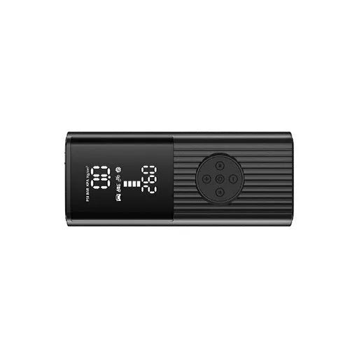Multi-function high-power wireless car air pump with 100W power, ABS PC casing, and lighting feature
