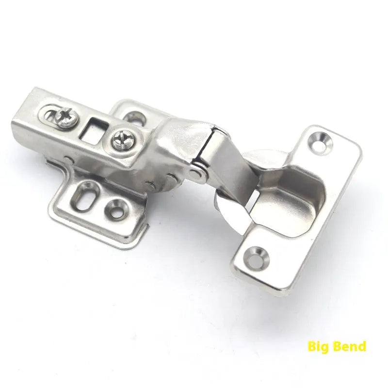 Cold rolled steel hydraulic damping hinge with nickel plating for cabinets and wardrobes
