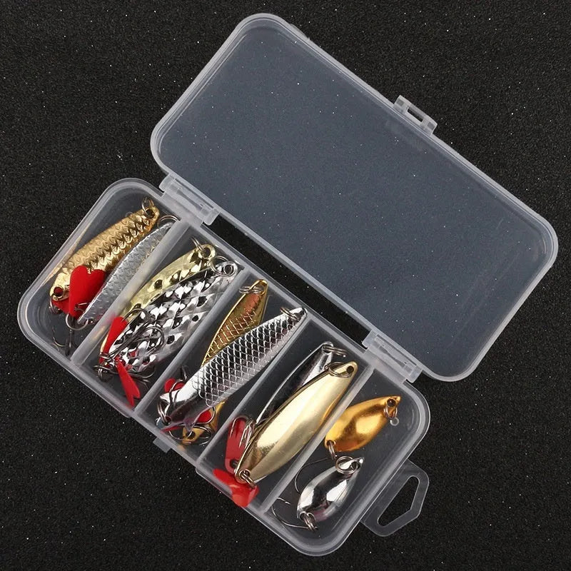 Boxed metal pineapple sequins for fishing lure making and fly tying components