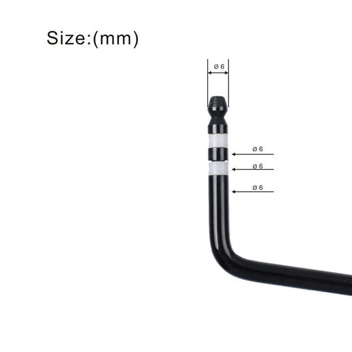 A guitar tremolo bar in black, gold, silver, and blue colour options.