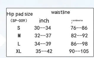 Black cycling hip pad protective pants with integrated protection for multi-sport use