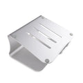 Aluminium notebook cooling bracket with rotary design in grey and silver colour options