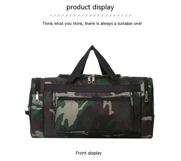 Camouflage pattern waterproof luggage bag with below 20L capacity