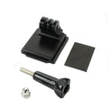 Helmet holder extension rod 18cm quick release bracket for GoPro 3/4 Ant black aluminium alloy plastic mount