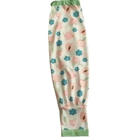 Printed viscose ice sleeve gloves for UV protection in floral patterns and solid colours with elbow coverage