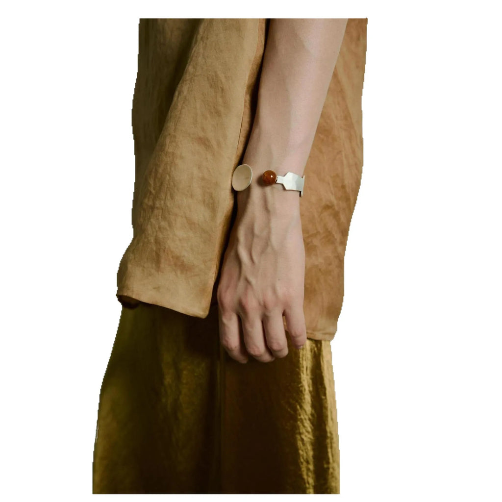 Alloy electroplated ring and bracelet set with diamond design, small round spoon shape