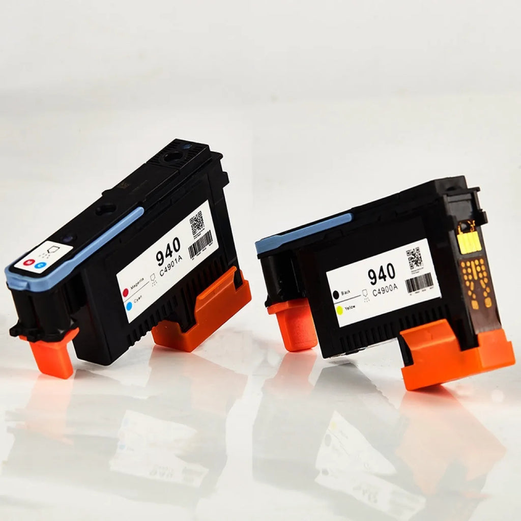 HP940 printer replacement nozzle compatible with C4900A and C4901A cartridges in black and yellow