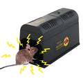 Black high voltage trigger rodent killer on a floor, 2W 6V 20Hz, 208x115x75mm