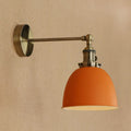 Iron shade ceiling light fixture available in nine colours for indoor home lighting