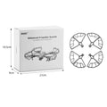 Grey ABS propeller protection ring for DJI Mavic Air 2 and Air 2S drones with 10.5cm radius.