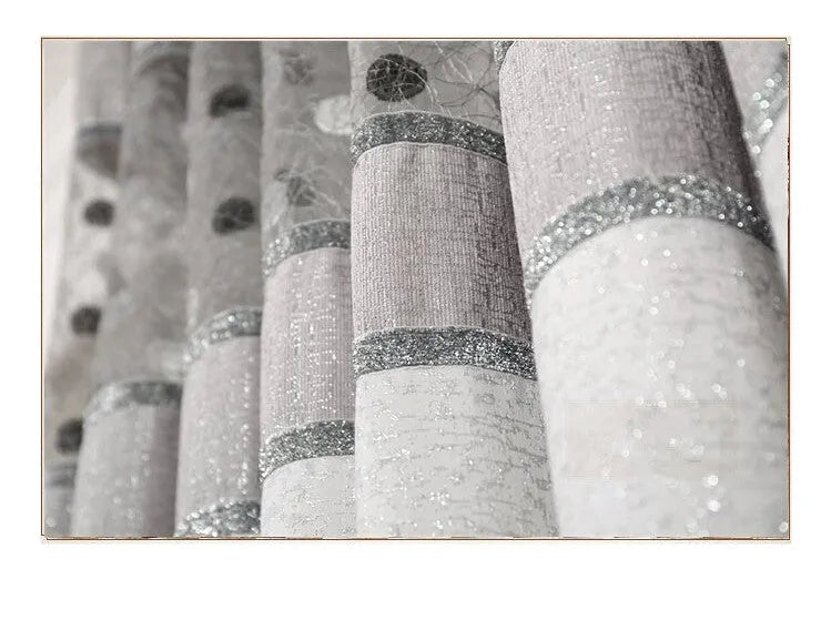 Simple blackout curtain panel showing light-blocking fabric with hook hanging option