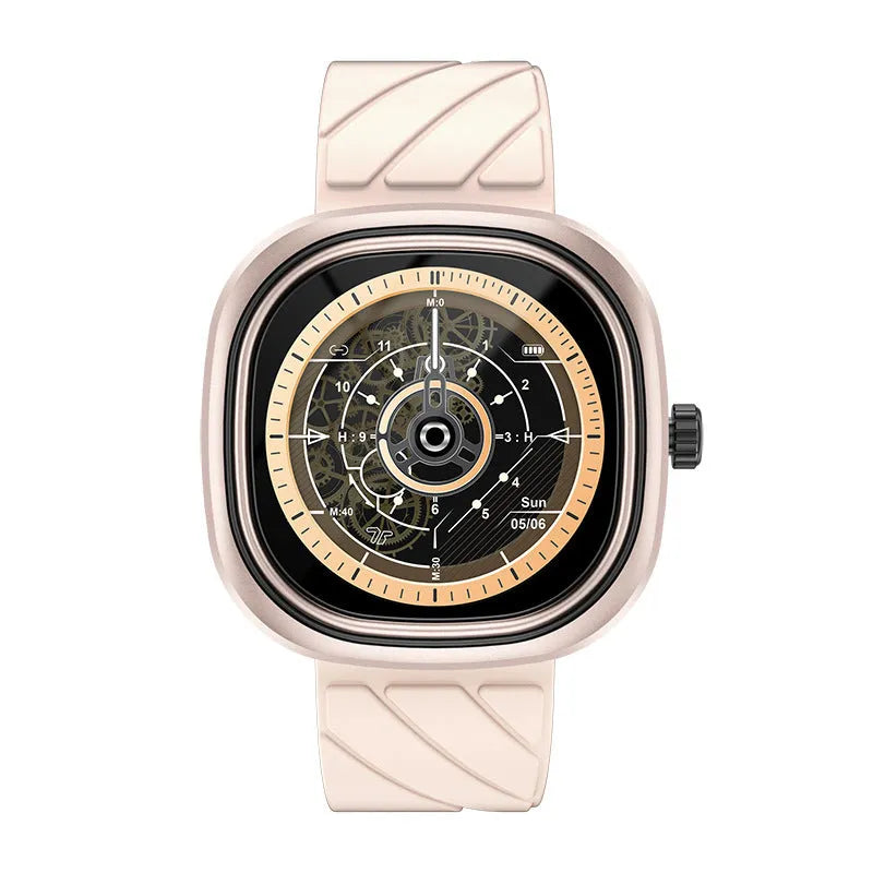 Fashion Bluetooth smart bracelet sports watch with 1.32-inch screen on silicone wristband