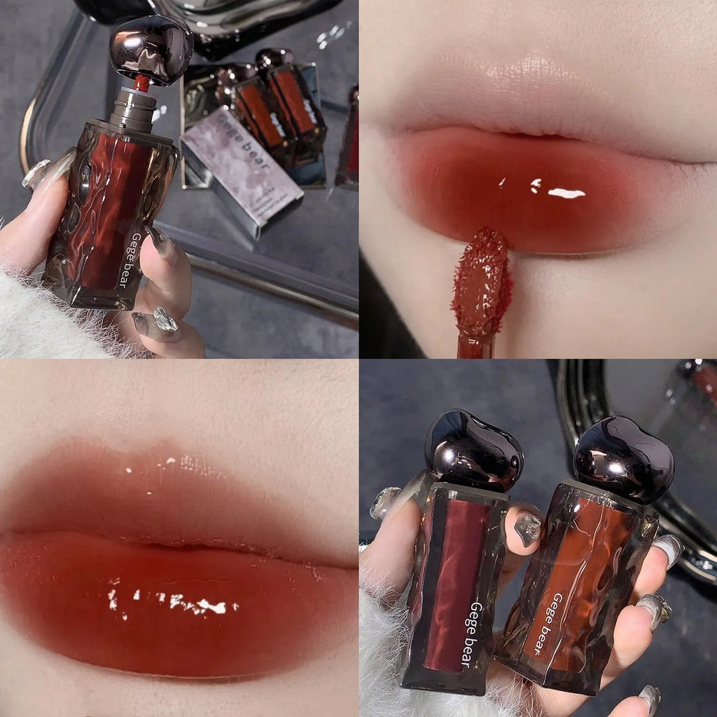 Glacier Lava Lip Lacquer mirror lip gloss in seven colour numbers 01 to 07