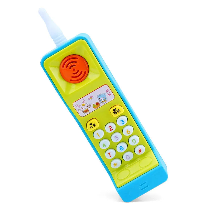 Children's educational toy with sound and light effects featuring cartoon animal design for age 3+