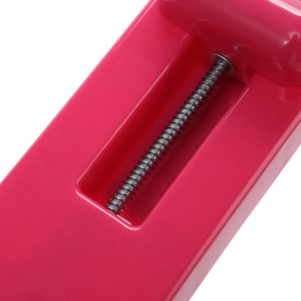 Pink and white ballet foot trainer for dancer flexibility and muscle strength development