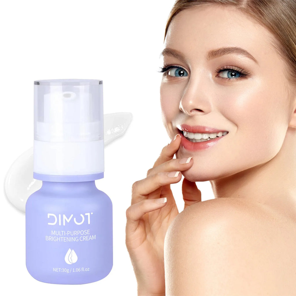 30ml tube of moisturising cream primer with gentle care label for all skin types