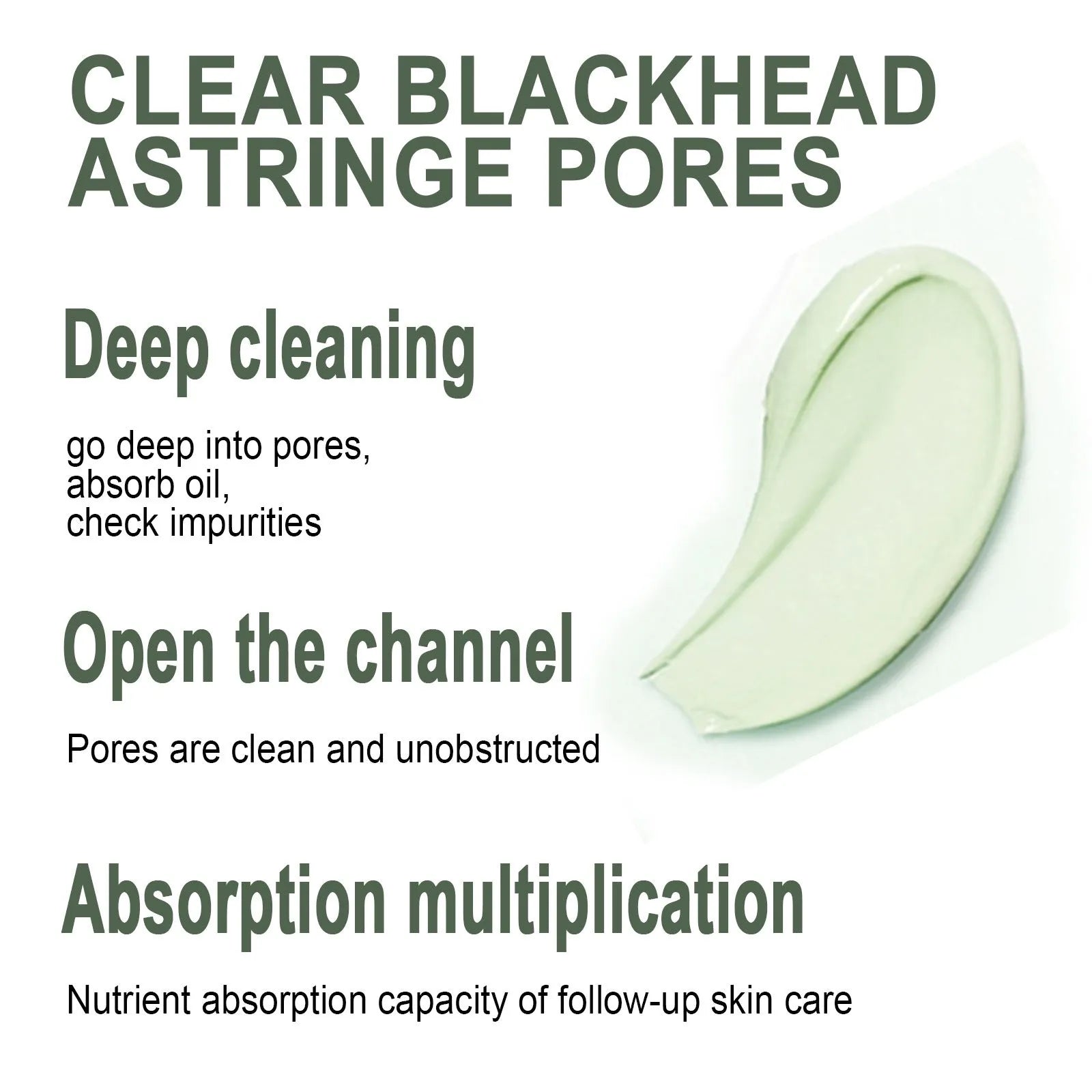 Green Tea Cleansing Firming Ice Skin Cleansing Mask in 30ml and 100ml sizes