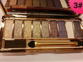 Bear Winnie nine-colour diamond-bright eye shadow palette with eight style options, 90g