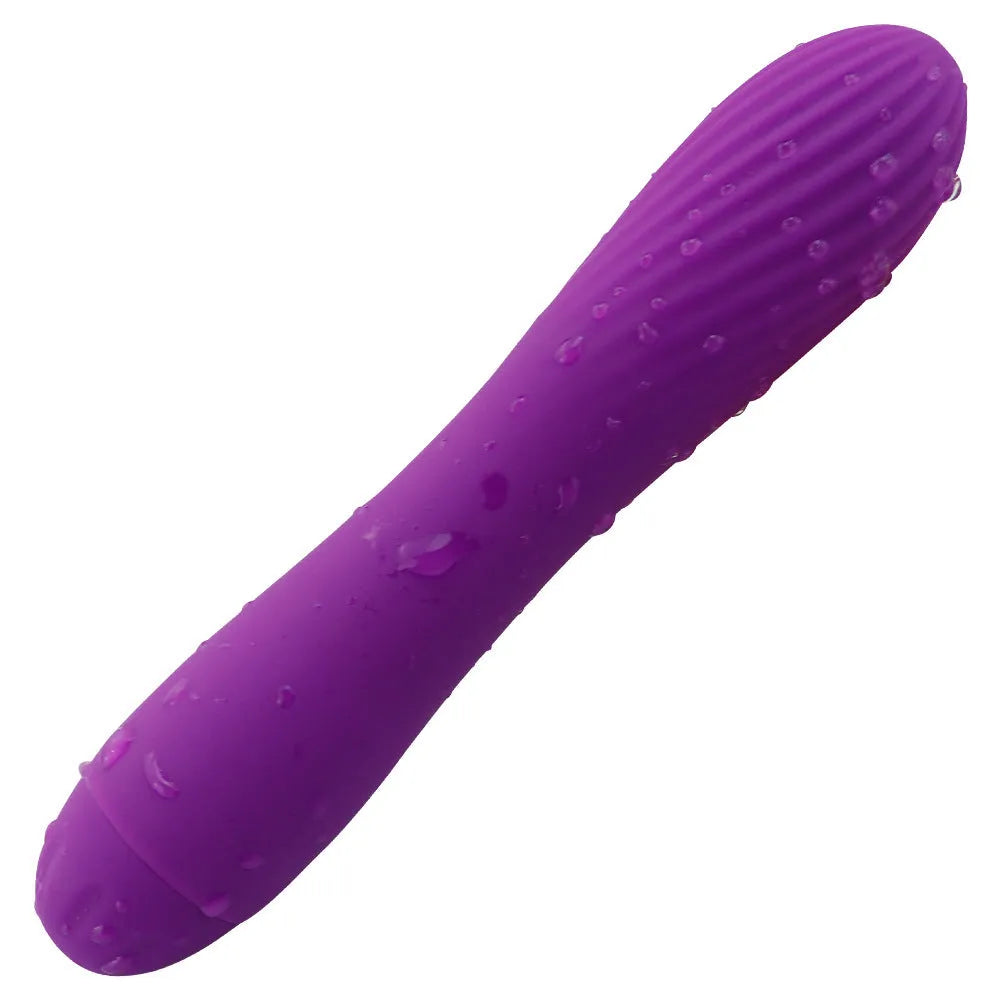 Rechargeable pink silicone toy for women in pink boxed packaging with USB charging