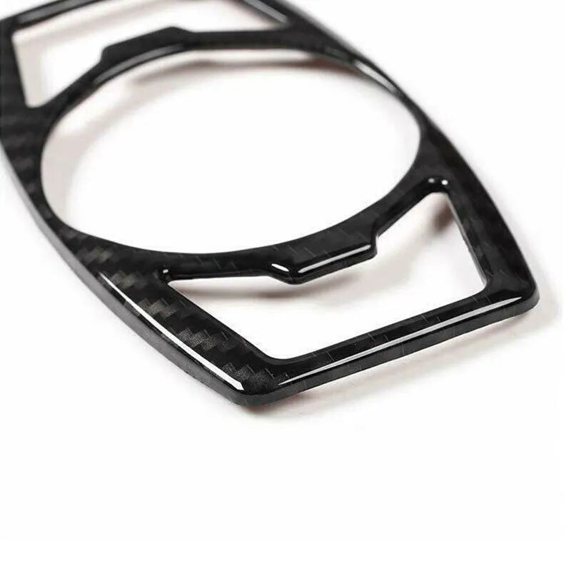 Carbon fibre pattern ABS plastic decorative patch for Ford F150 Raptor headlight control panel