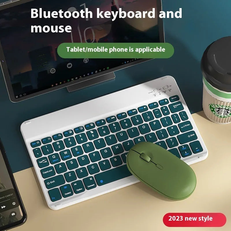 Bluetooth wireless keyboard for tablets and PCs in multiple colour options