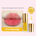A twist-up bullet lipstick in a case, representing the 3 ml moisturising and nourishing lipstick available in colour sets.