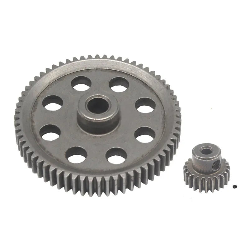 HSP Unlimited 110 Tram metal motor gear set with 64T and multiple tooth options