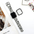 Printed silicone watch strap for Apple Watch in multiple sizes and pattern designs.